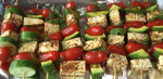 Aromatic Anisata Cajun Haloumi BBQ Skewers