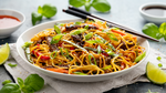 Sweet Chilli Kakadu Plum Stir Fry Noodles