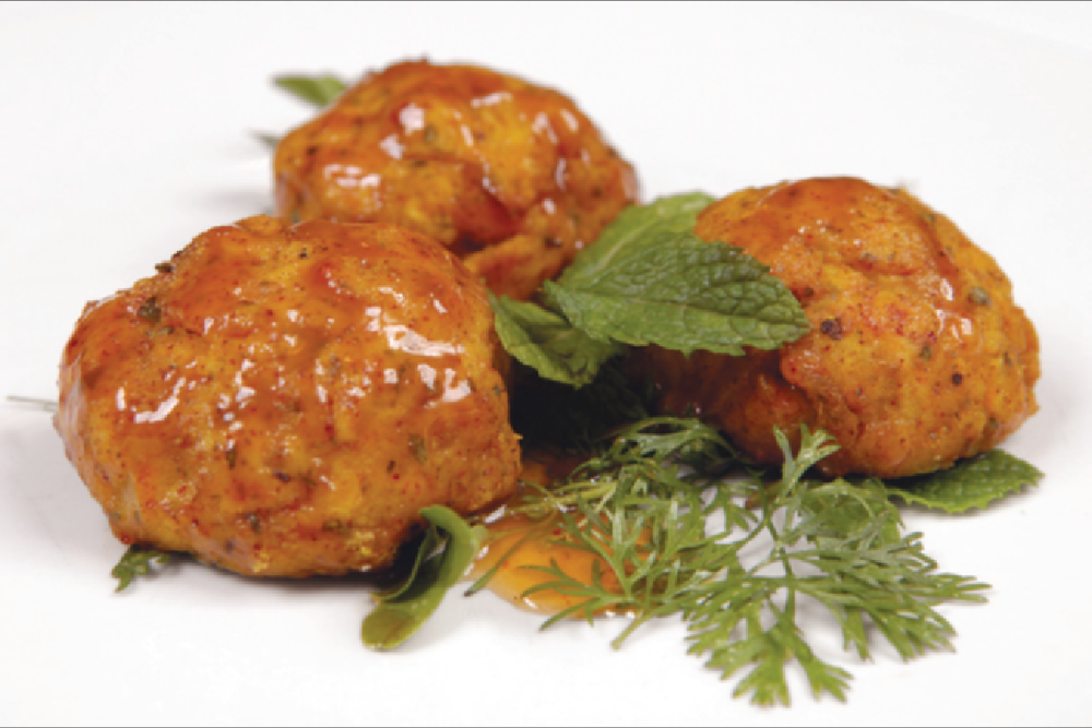 Wild Herb Spiced Chicken Meatballs