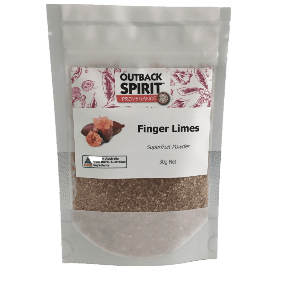 Finger Lime Superfruit Powder - two sizes available - Outback Spirit