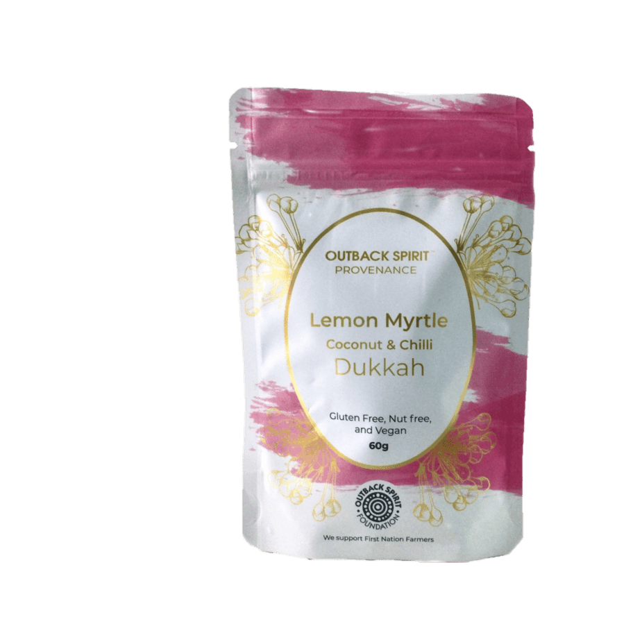 Lemon Myrtle Coconut Chilli Nut Free Dukkah 60g - Outback Spirit