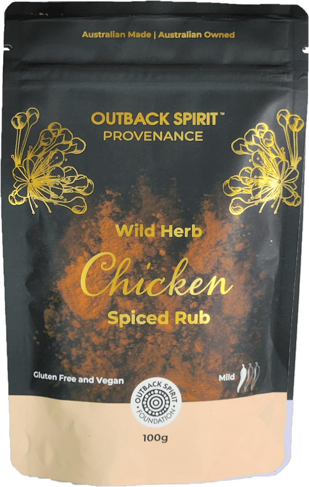 Wild Herb Chicken Spiced Rub 100g - Outback Spirit