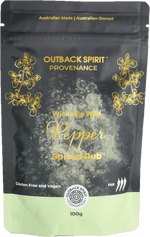 Wickedly Wild Pepper Spiced Rub 100g - Outback Spirit