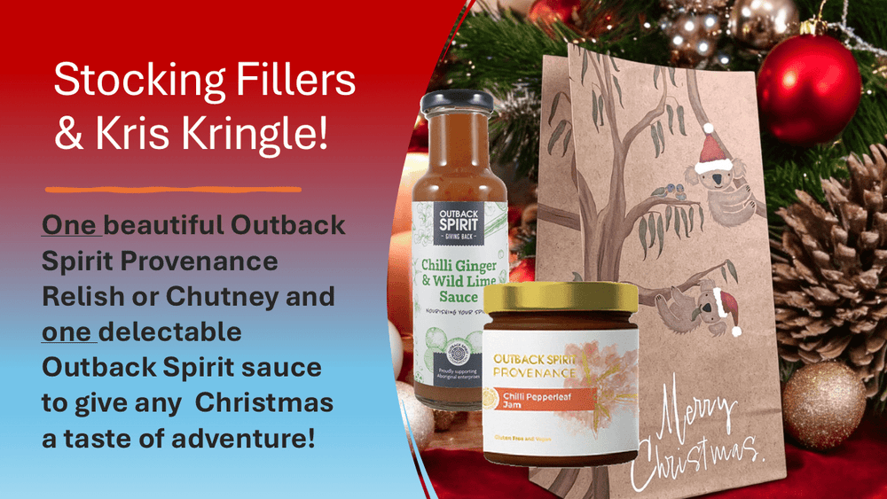 Perfect Little Gift No. 1.  Outback Spirit Sauce and Provenance Relish