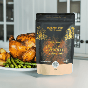 Wild Herb Chicken Spiced Rub 100g - Outback Spirit