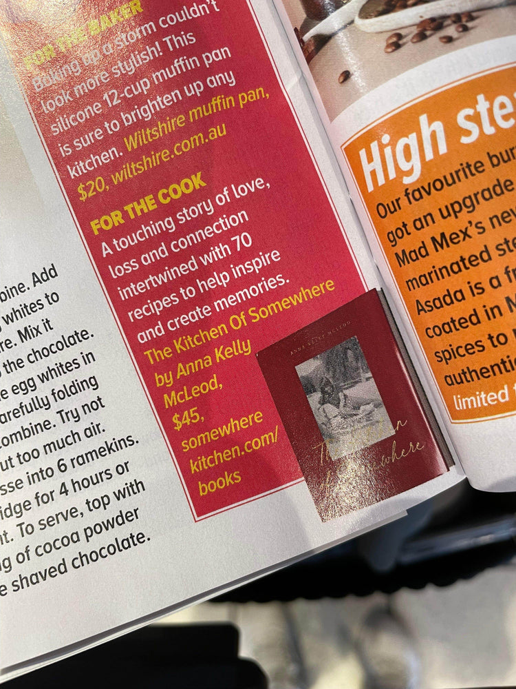 Outback Spirit Book The Kitchen of Somewhere -Inspired by great love and great loss, this is the story of the original Kitchen of Somewhere