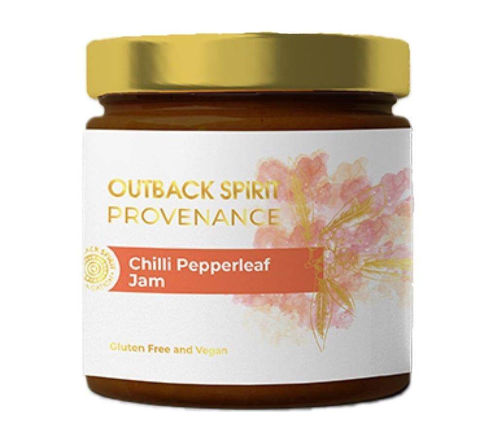Outback Spirit Chilli Pepperleaf Jam 250g Chilli Pepperleaf Jam 240g