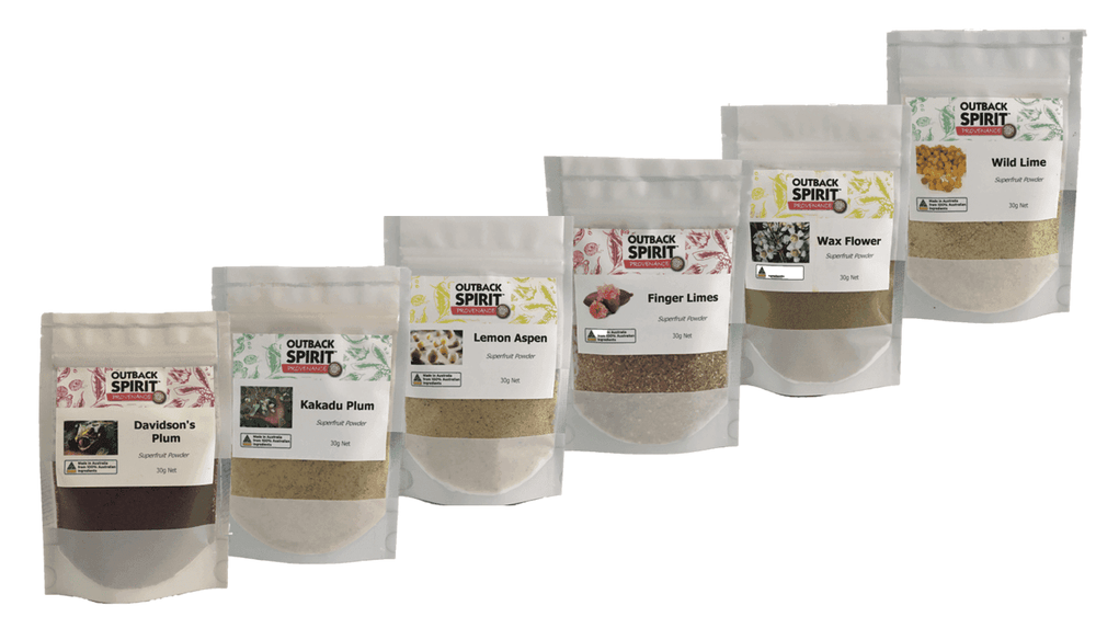 Outback Spirit Freeze dried Superfruit Powders Bundle - Australian Native Superfruit Powders