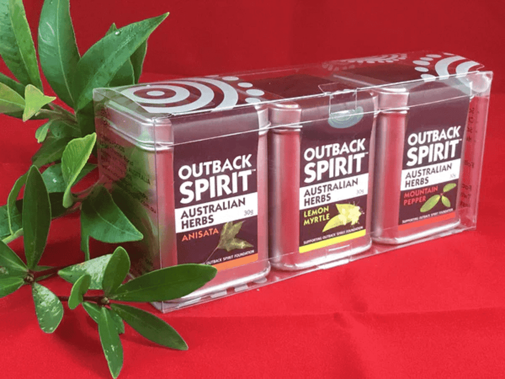 Outback Spirit Herbs and Salts Bundle - Starter Pack of 3 Pure Native Herbs