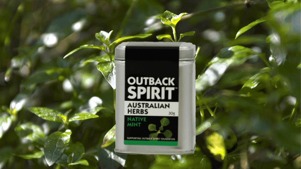 Outback Spirit Herbs and Salts Rivermint Tin 30g