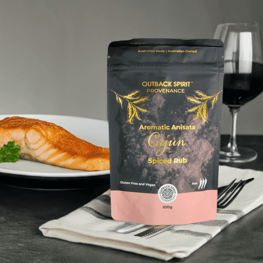 Outback Spirit Spiced Rubs Aromatic Anisata Cajun Spiced Rub 100g