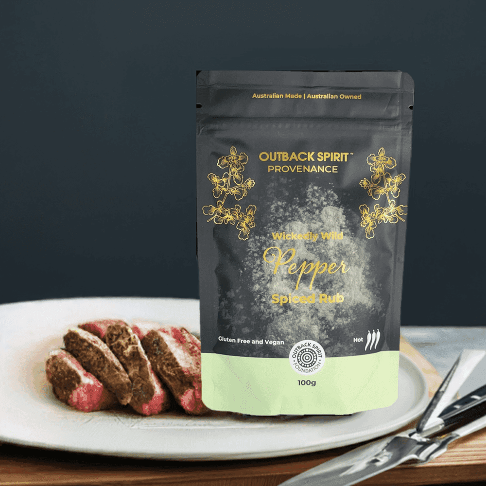 Outback Spirit Spiced Rubs Wickedly Wild Pepper Spiced Rub 100g