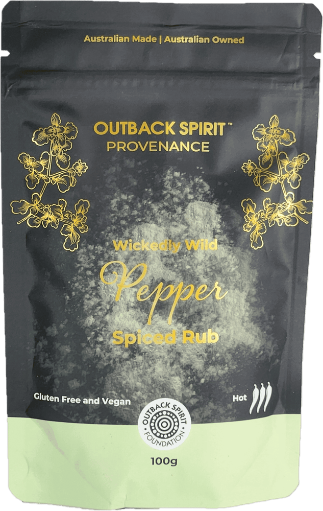 Outback Spirit Spiced Rubs Wickedly Wild Pepper Spiced Rub 100g